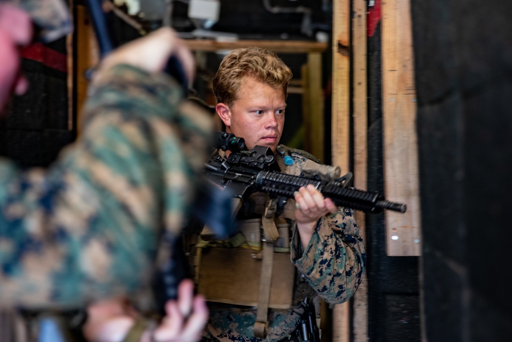 Force Recon Conducts Room Clearing Drills