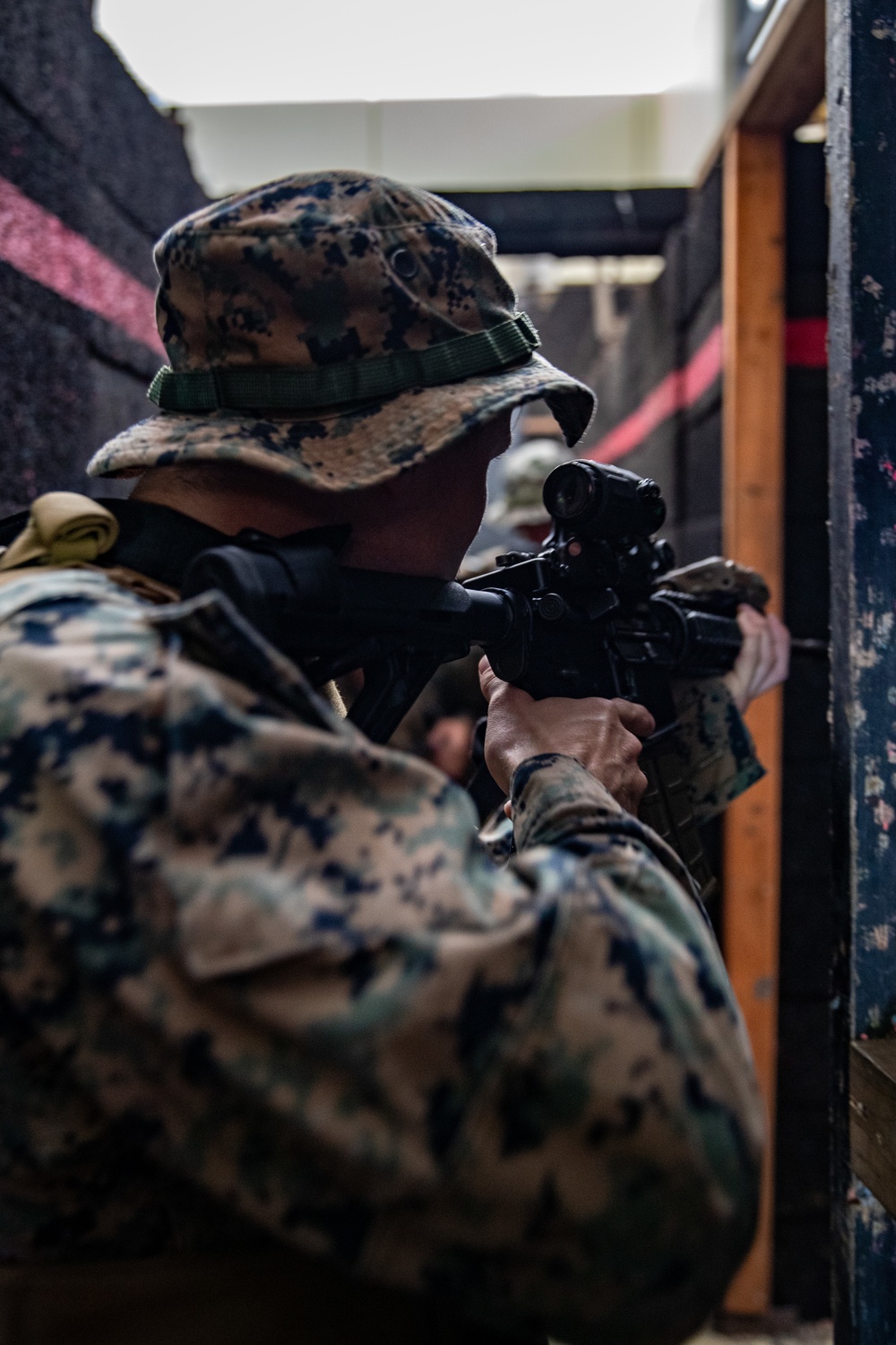 Force Recon Conducts Room Clearing Drills