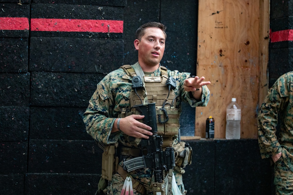 Force Recon Conducts Room Clearing Drills