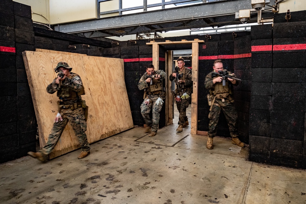 Force Recon Conducts Room Clearing Drills