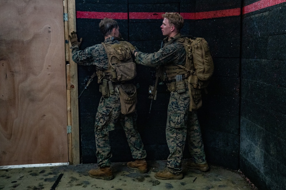 Force Recon Conducts Room Clearing Drills