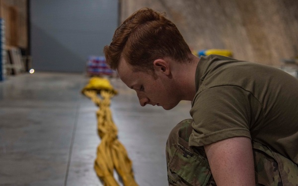 You deploy it, we pack it; 23rd EBS parachute shop