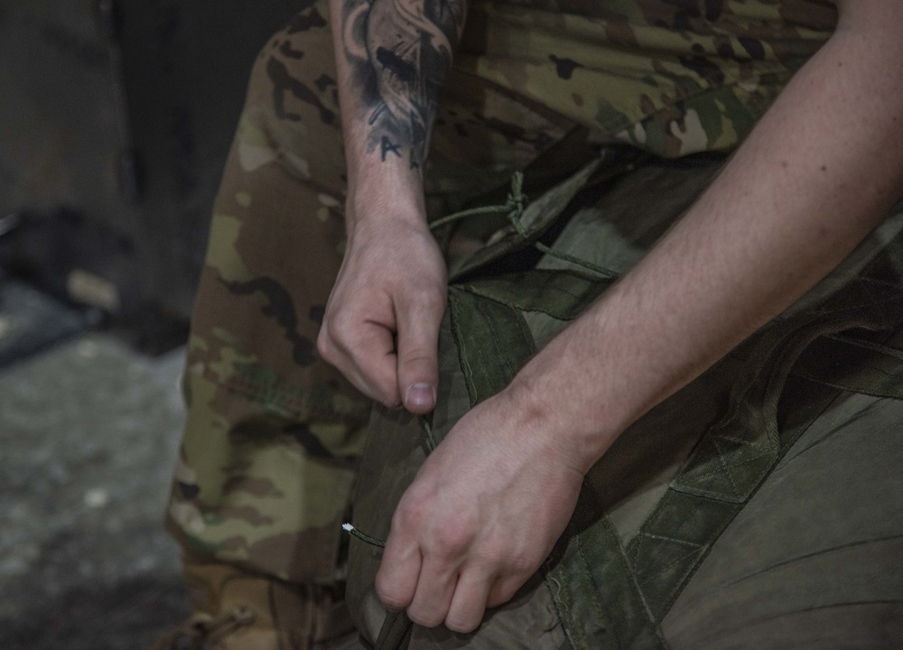 You deploy it, we pack it; 23rd EBS parachute shop
