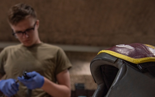 You deploy it, we pack it; 23rd EBS parachute shop