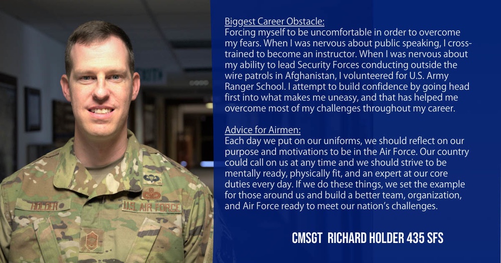 Chief Master Sergent Recognition: Advice for Air Force life
