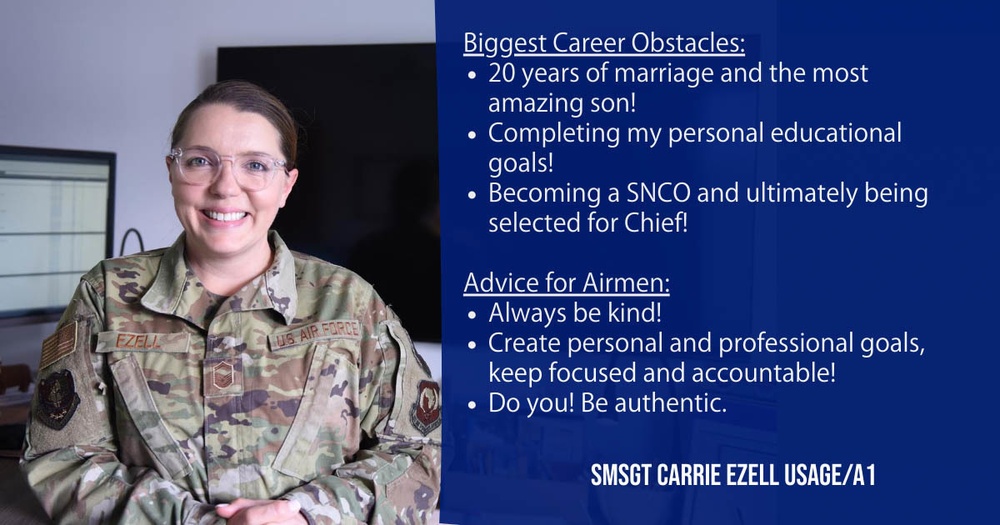 Chief Master Sergent Recognition: Advice for Air Force life