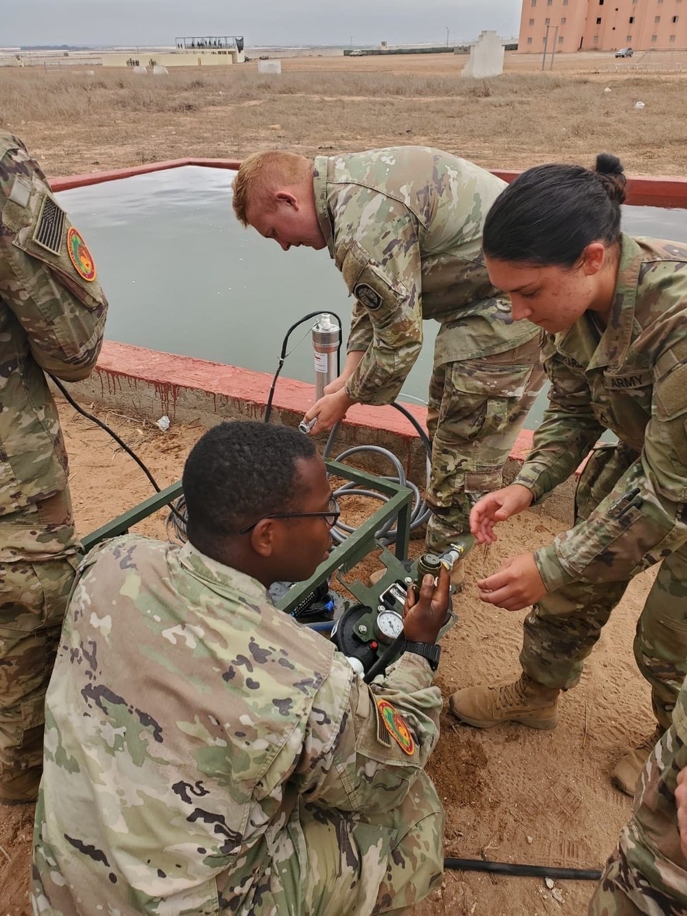 AfricanLion; 551st MP; AFRICOM; SUWPS; hydrate; 36B