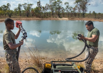 MRF-D utilizes a Lightweight Water Purification System