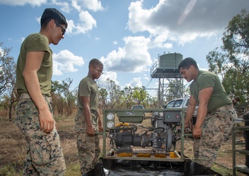 MRF-D utilizes a Lightweight Water Purification System