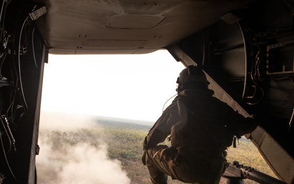 MRF-D conducts a live fire convoy range