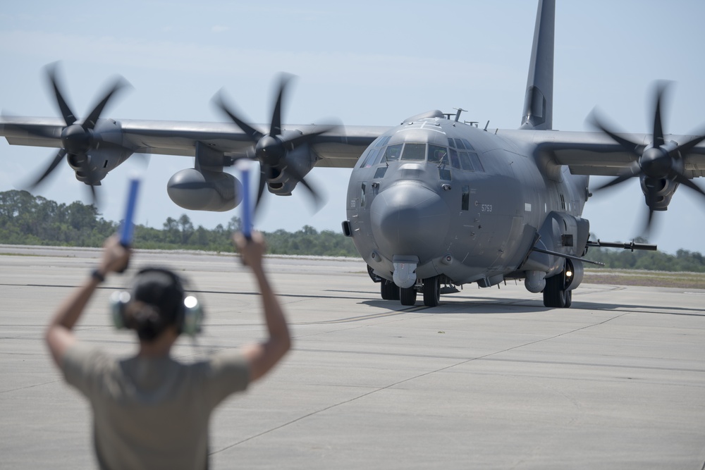 Air Commandos conduct first all-female AC-130J flight