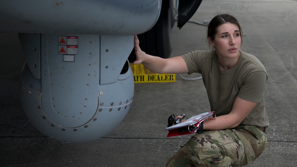 Air Commandos conduct first all-female AC-130J flight