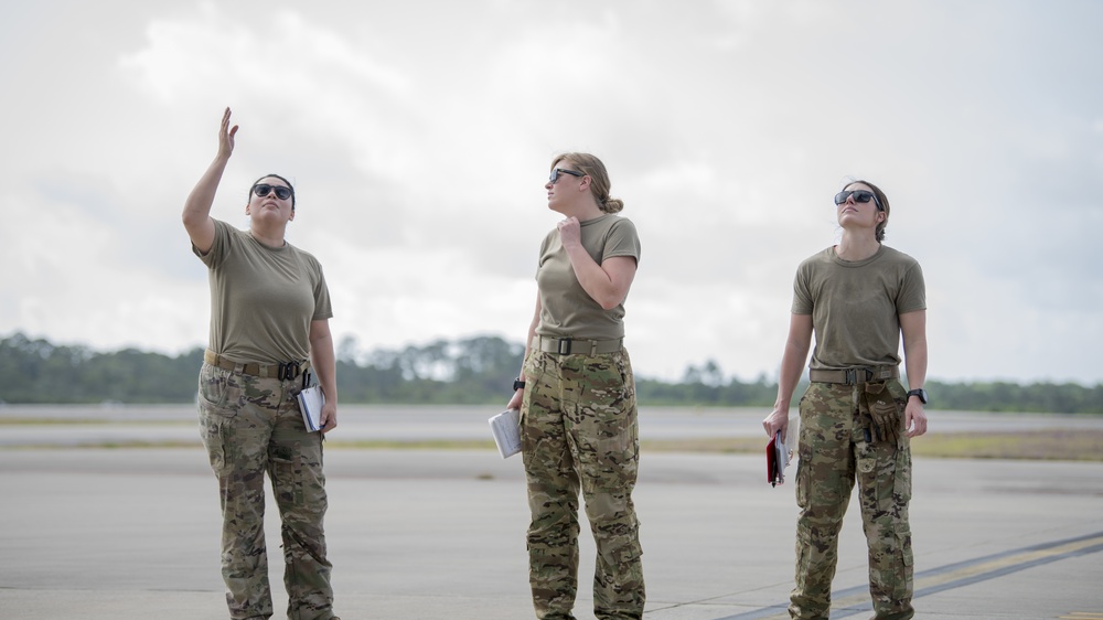 Air Commandos conduct first all-female AC-130J flight