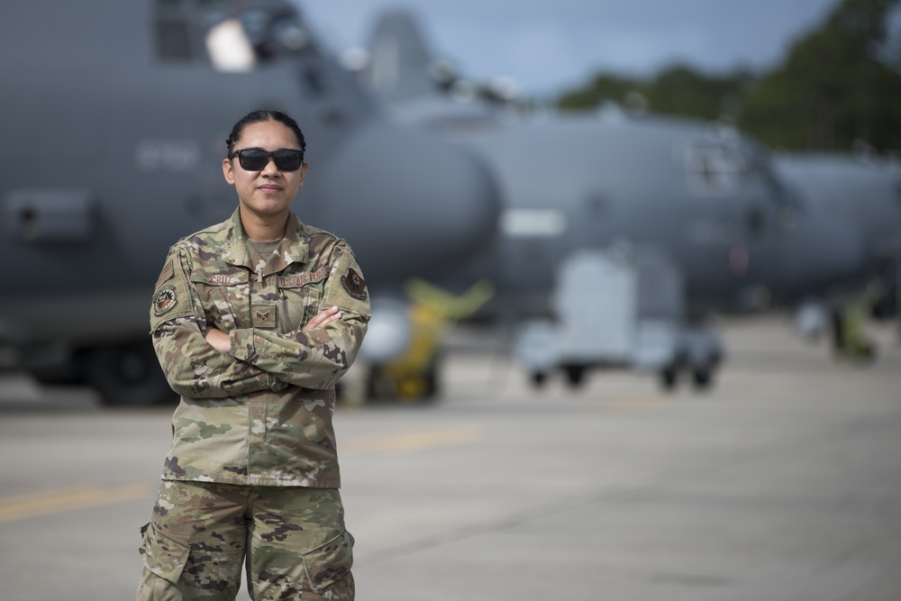 Air Commandos conduct first all-female AC-130J flight