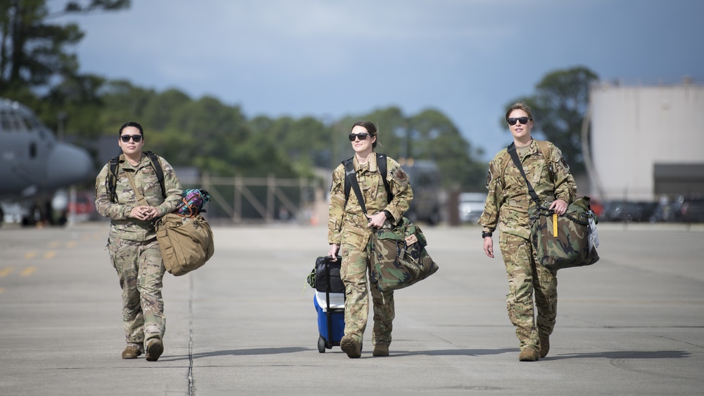 Air Commandos conduct first all-female AC-130J flight