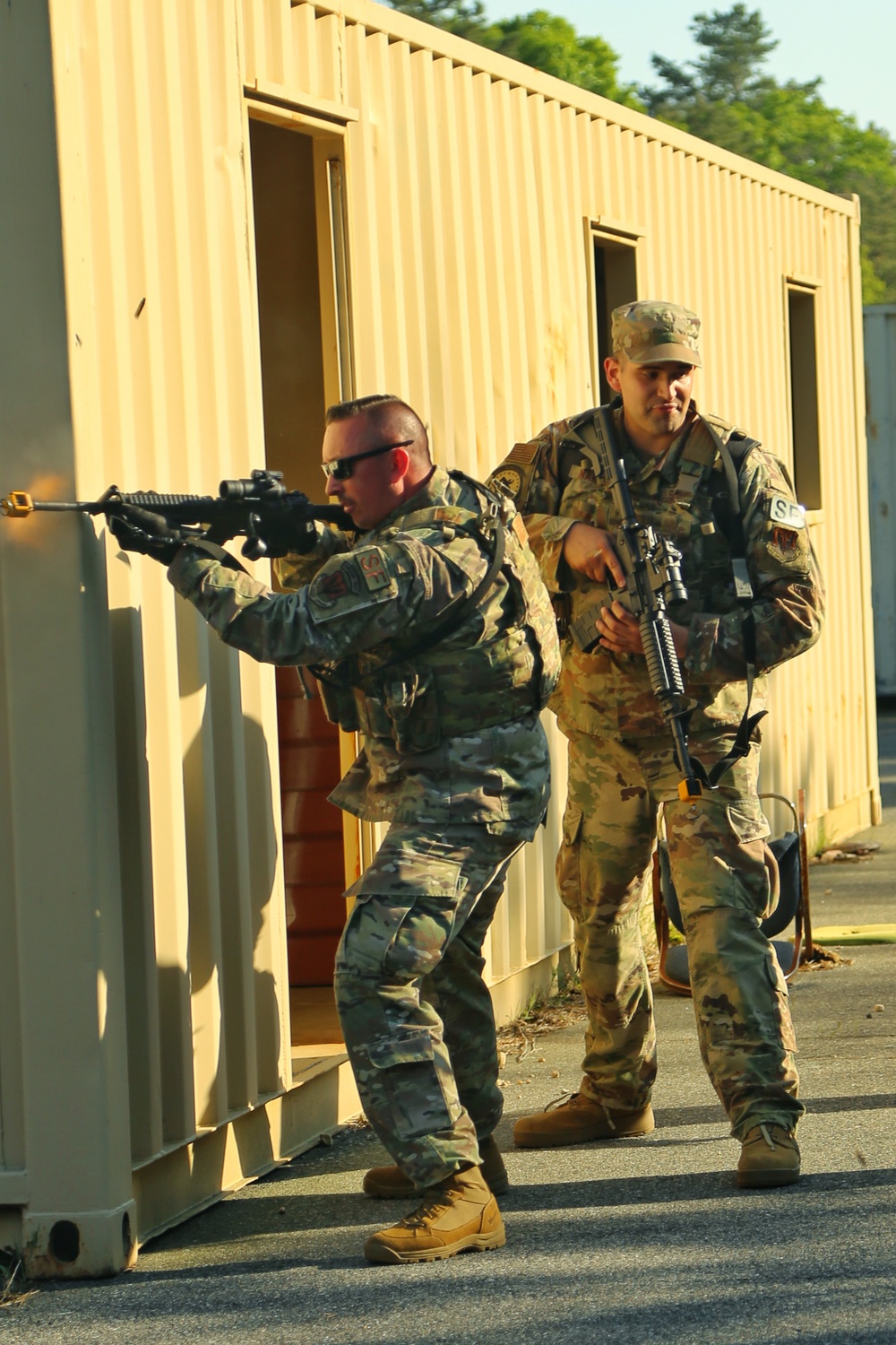 Defenders hone ground combat skills through joint training