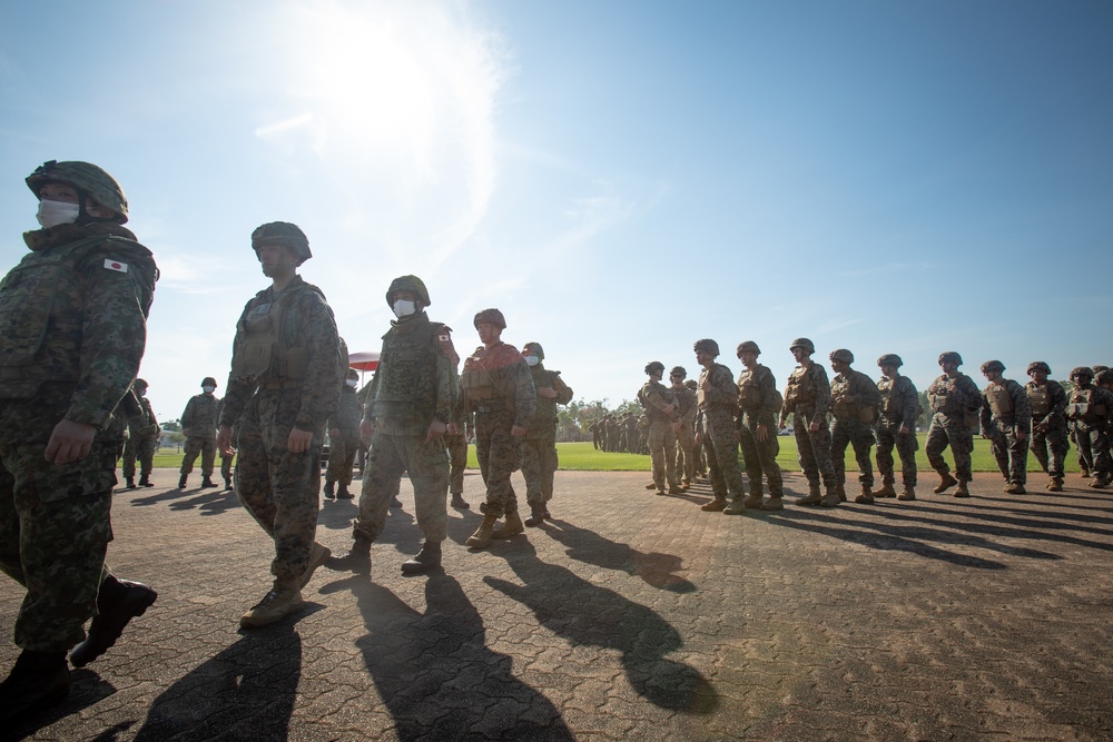 Exercise Southern Jackaroo Opening Ceremony