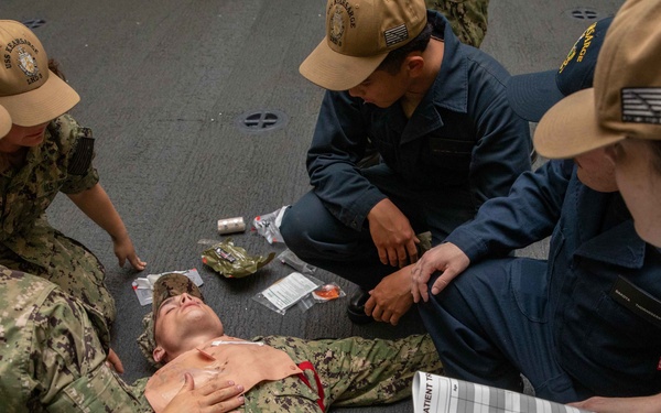 Kearsarge Mass Causality Drill