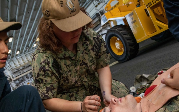Kearsarge Mass Causality Drill