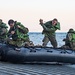 BLT 1/4 Marines conduct small boat raid training