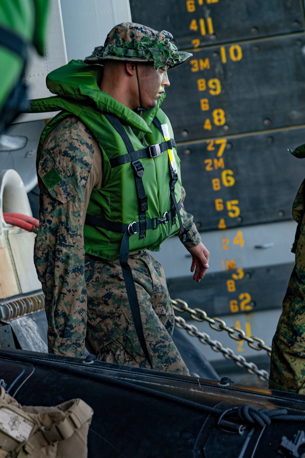 BLT 1/4 Marines conduct small boat raid training