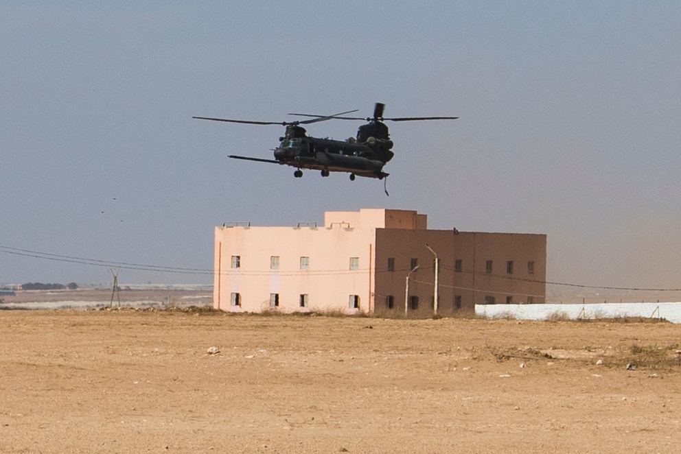 African Lion 2021 - 160th SOAR, 19th SFG and Moroccan Forces Fast Rope