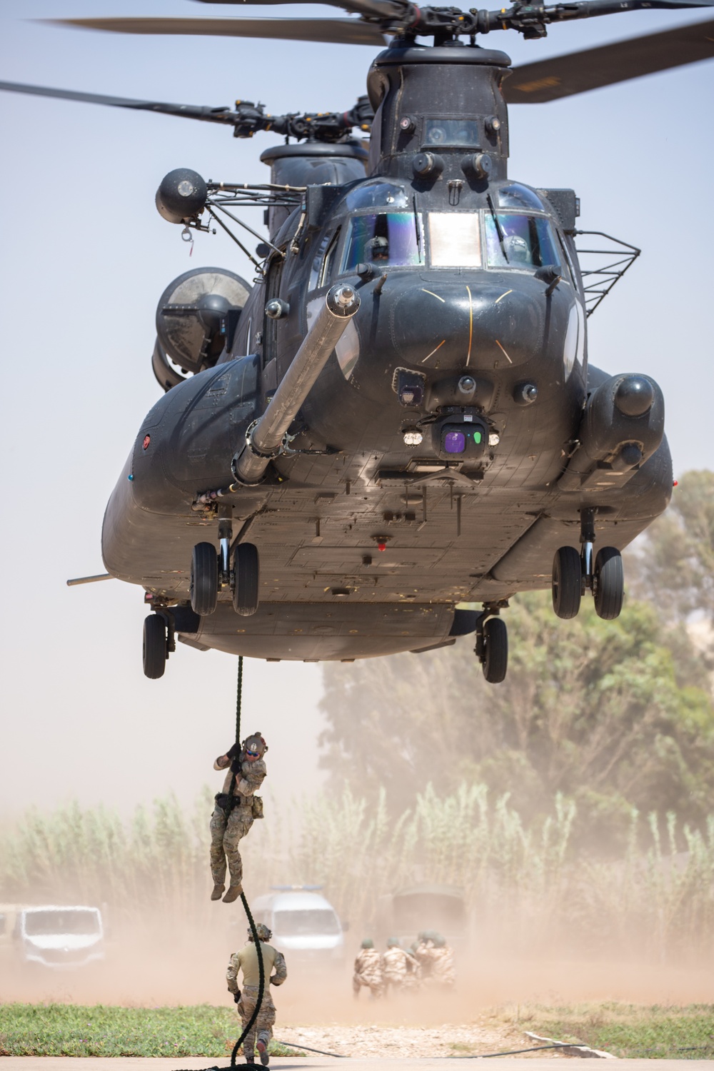 African Lion 2021 - 160th SOAR, 19th SFG and Moroccan Forces Fast Rope