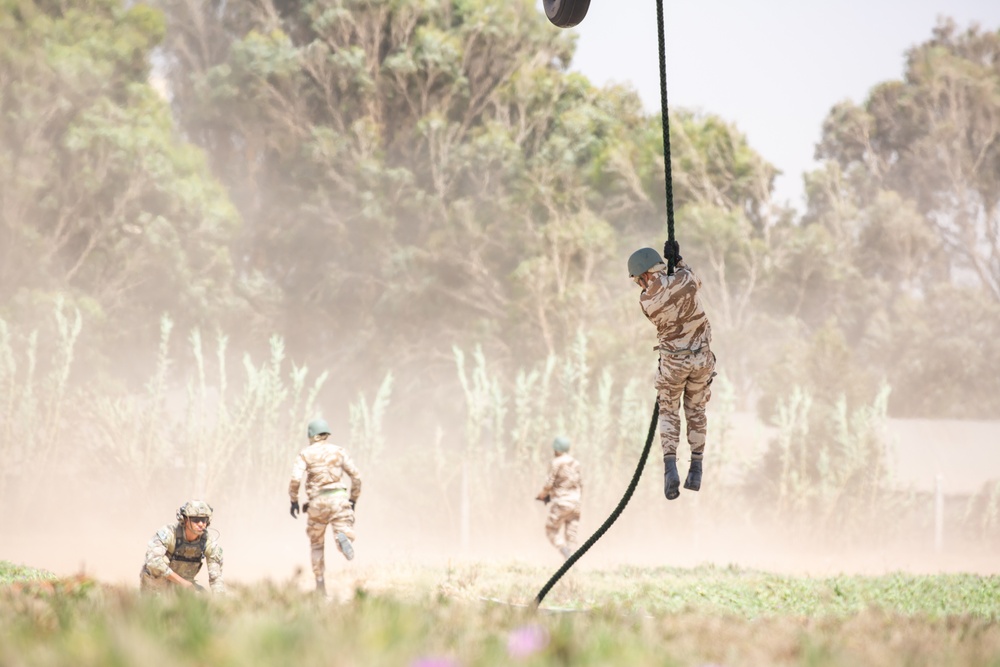 African Lion 2021 - 160th SOAR, 19th SFG and Moroccan Forces Fast Rope