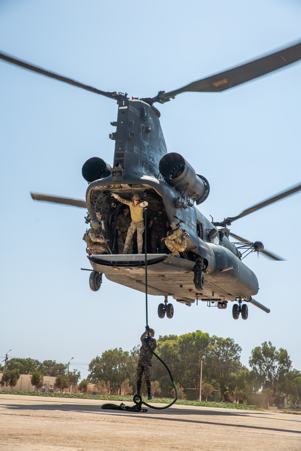 African Lion 2021 - 160th SOAR, 19th SFG and Moroccan Forces Fast Rope