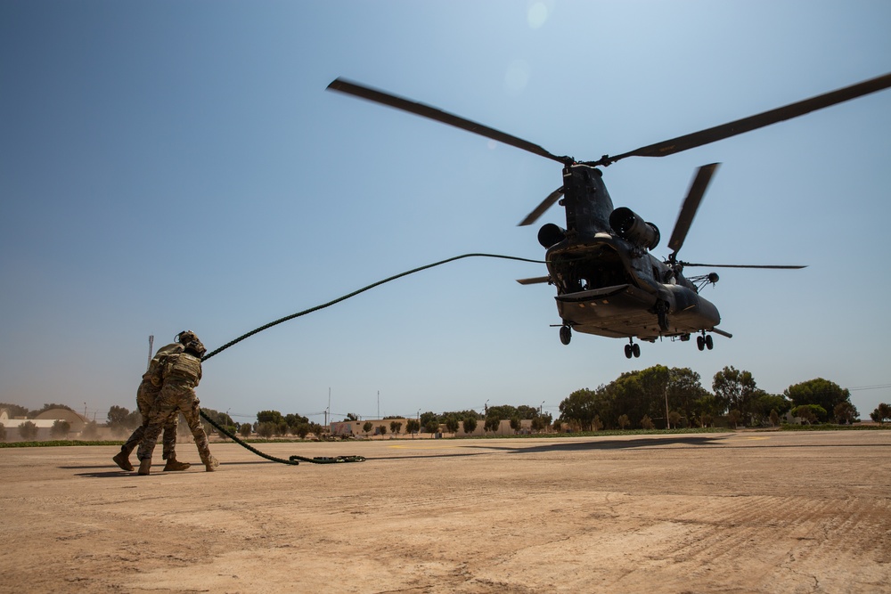 African Lion 2021 - 160th SOAR, 19th SFG and Moroccan Forces Fast Rope