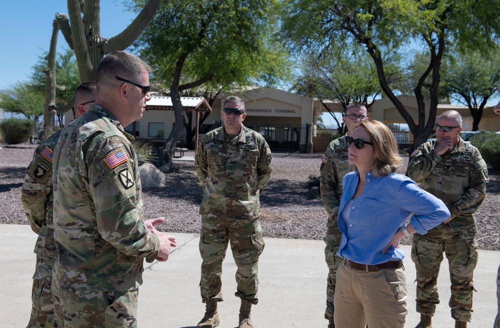 DSD Hicks Visits Southwest Border in Arizona