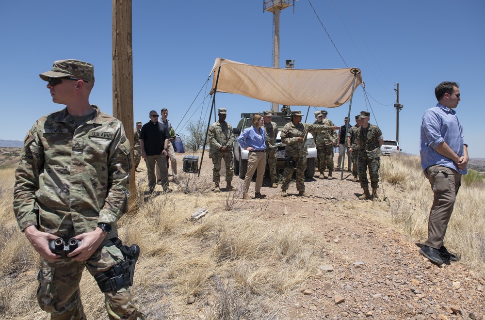 DSD Hicks Visits Southwest Border in Arizona