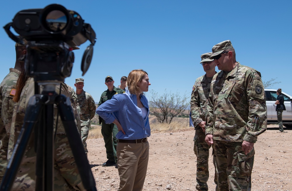 DSD Hicks Visits Southwest Border in Arizona