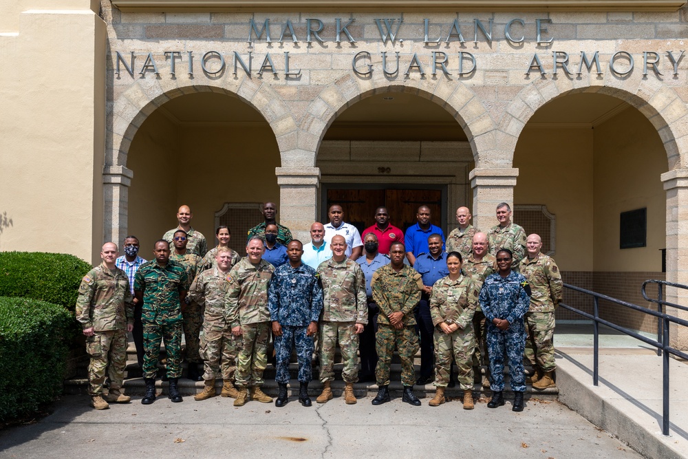 Florida National Guard Command Staff visit Soldiers training in Tradewinds 2021