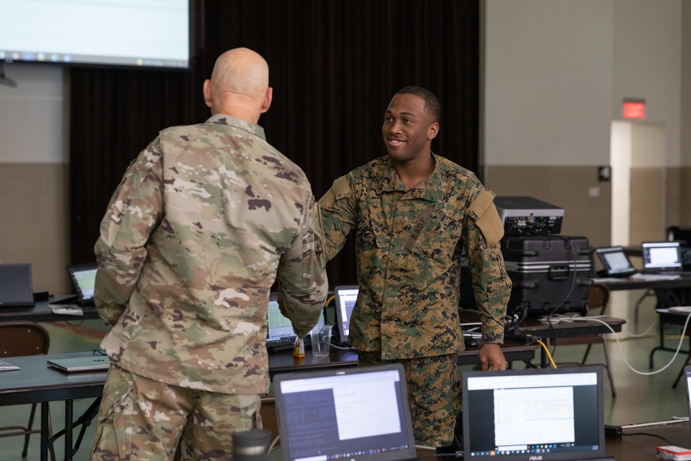 Florida National Guard Command Staff visit Soldiers training in Tradewinds 2021