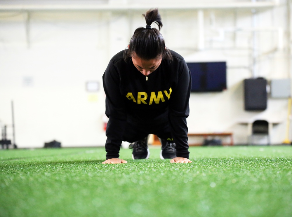Guardsmen take on Army Combat Fitness Test