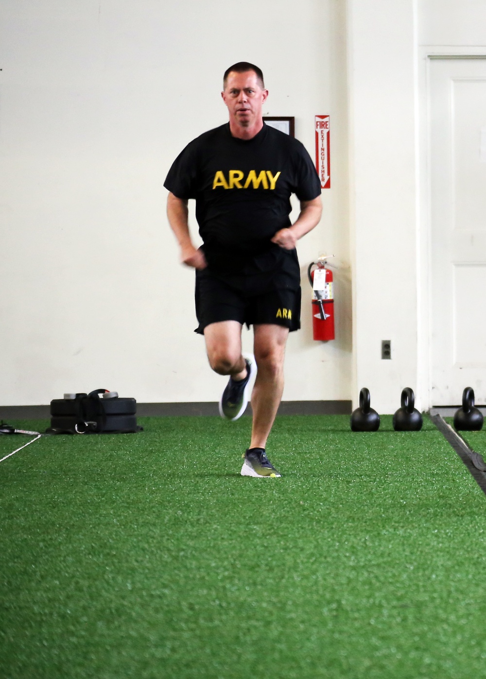 Guardsmen take on Army Combat Fitness Test