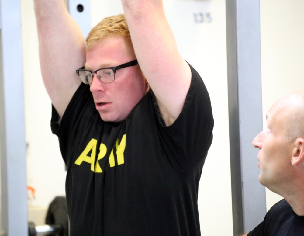 Guardsmen take on Army Combat Fitness Test