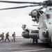 15th MEU Marines conduct flight operations aboard USS San Diego