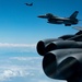 Hellenic F-16 Fighting Falcon Escorts a B-52H