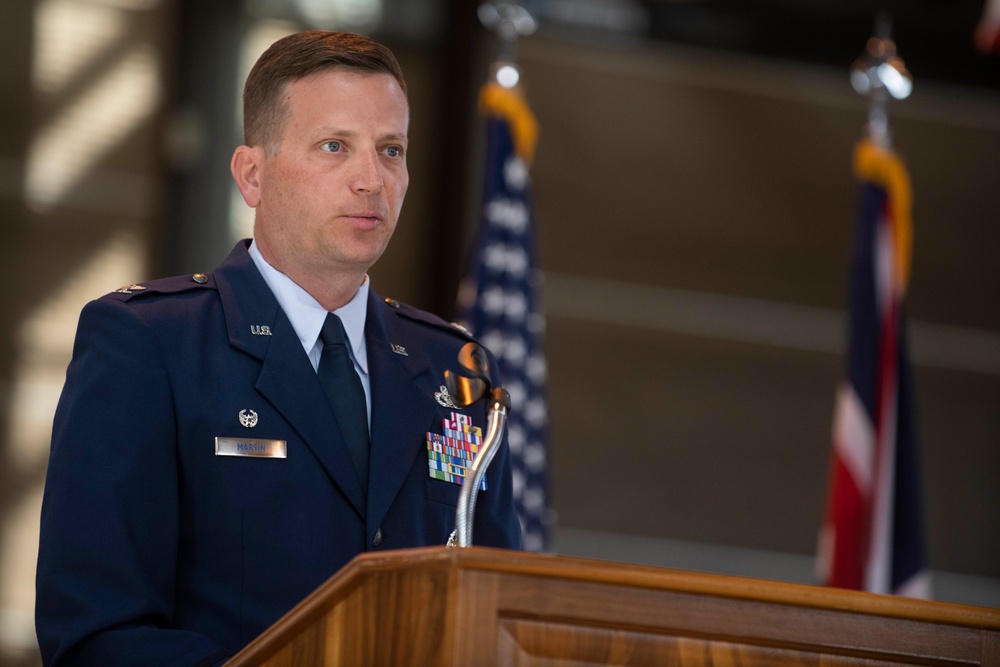 423rd SFS Change of Command