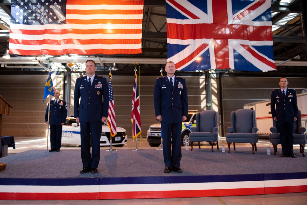 423rd SFS Change of Command