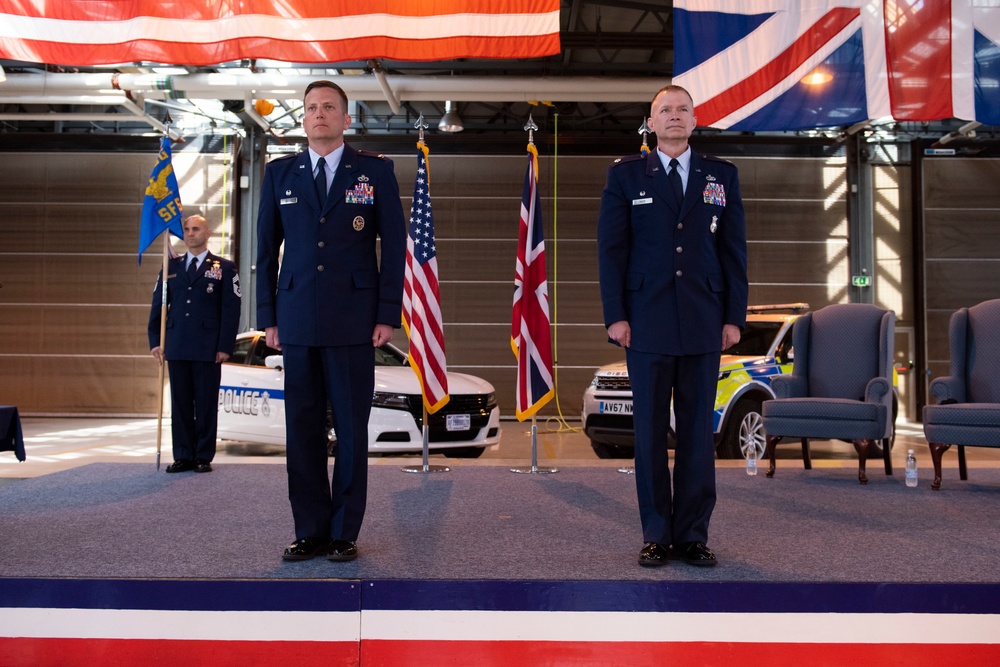 423rd SFS Change of Command