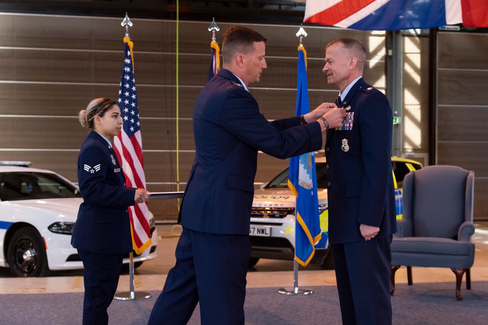 423rd SFS Change of Command