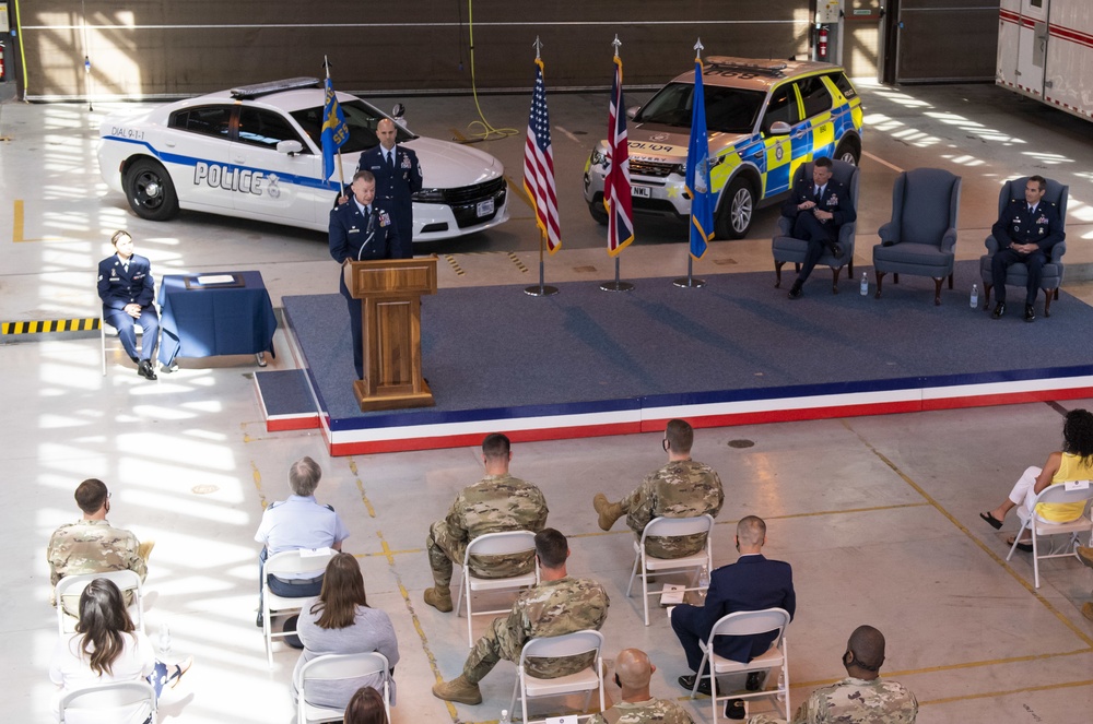 423rd SFS Change of Command