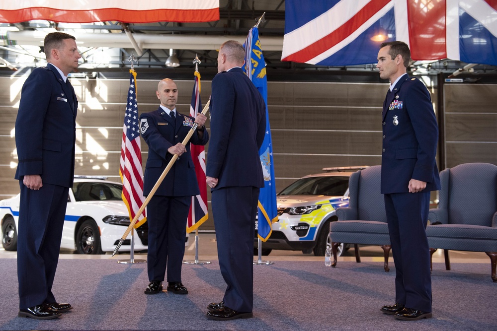 423rd SFS Change of Command