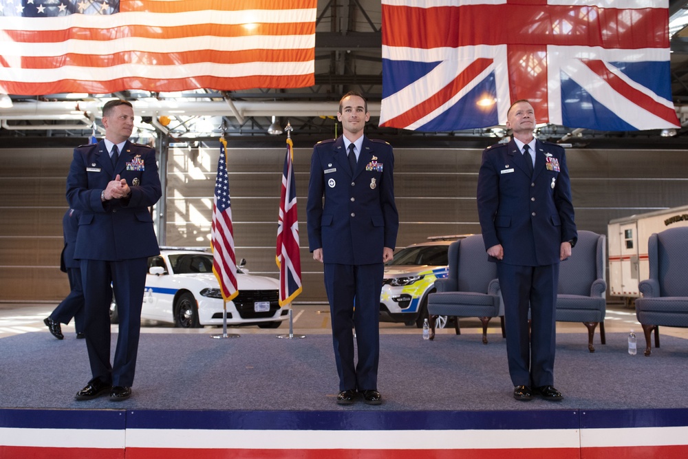 423rd SFS Change of Command