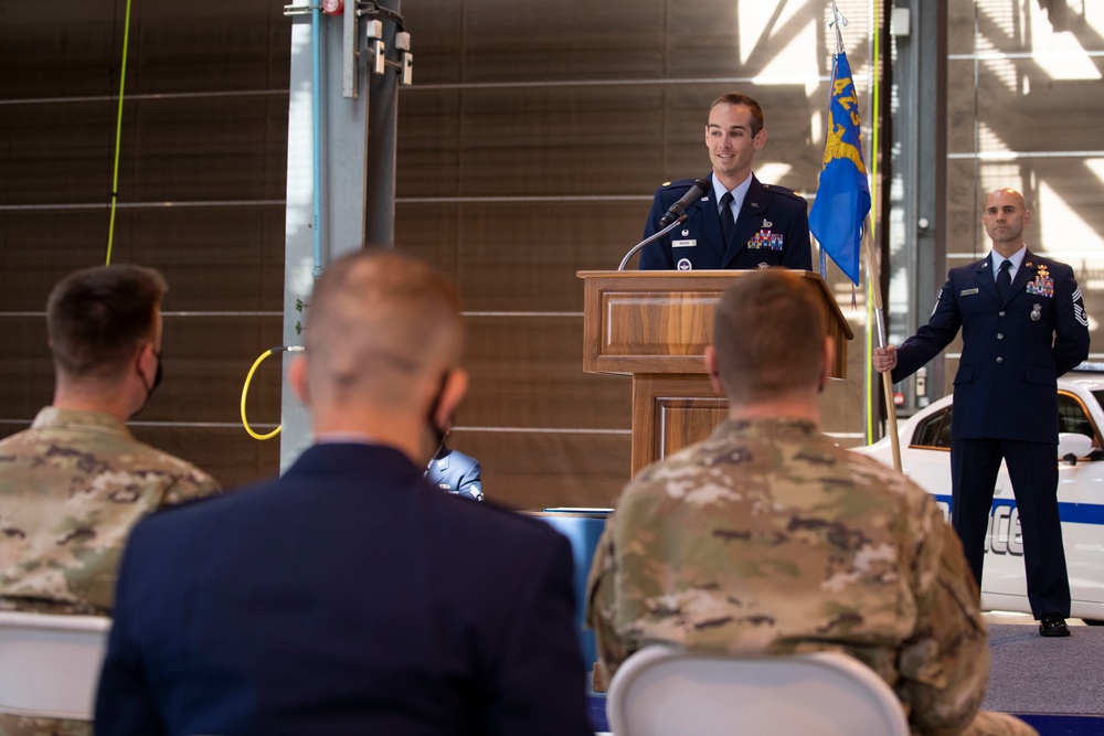 423rd SFS Change of Command