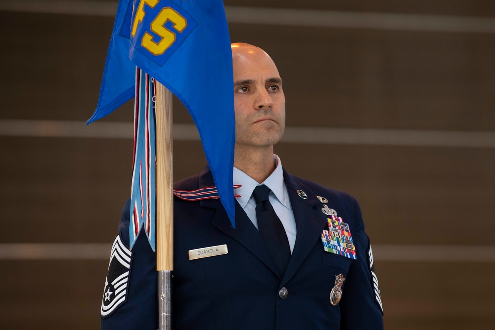 423rd SFS Change of Command