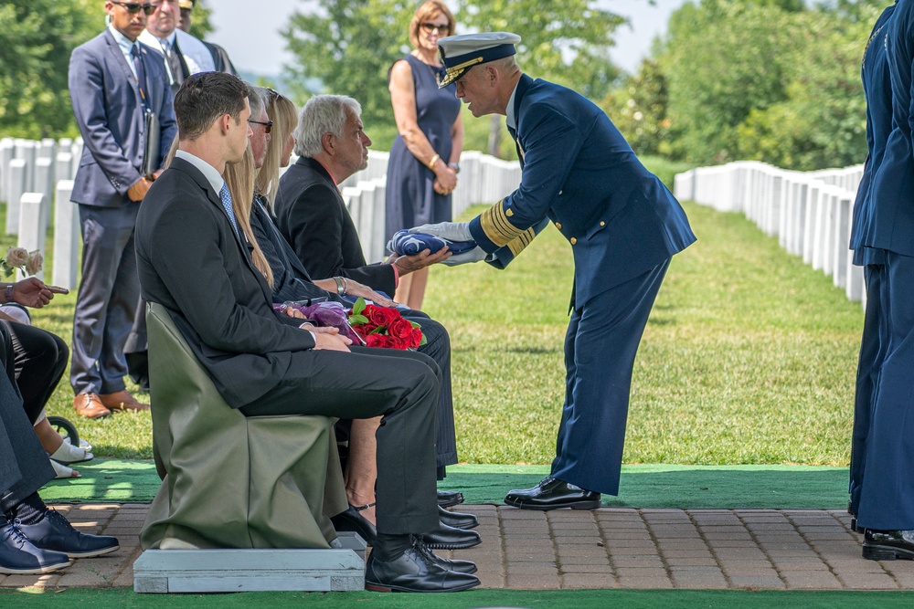 Lt. j.g. Morgan Garrett laid to rest at Arlington National Cemetery